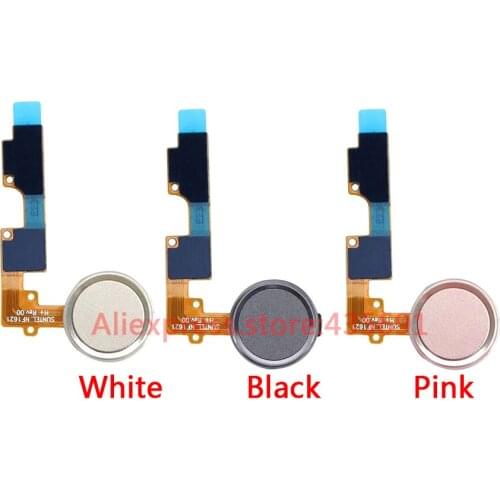 10Pcs/lot For LG V20 Original Touch ID Home Menu Button Fingerprint Sensor Power Key Flex Cable Assembly Replacement Parts