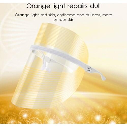 3 Colors LED Photon Facial Mask Beauty Therapy Rejuvenation Collagen Mesotherapy Healthy Care Anti Aging Wrinkles Scarr Skin Car