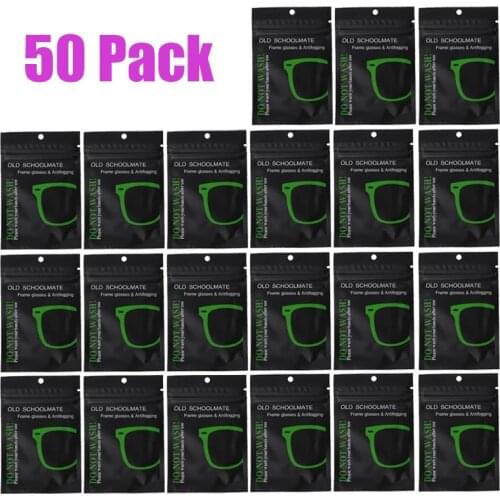 50 Pcs Reusable Anti-Fog Wipes Glasses Pre-moistened Antifog Lens Cloth Defogger Eyeglass Wipe Prevent Fogging for Glasses