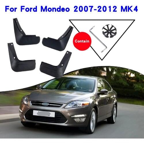 Car Fender Accessories For Ford Mondeo MK4 2007-2012 Mudguards Splash Guards Fender Mudflaps Car Fender Mud Flaps Car Fender