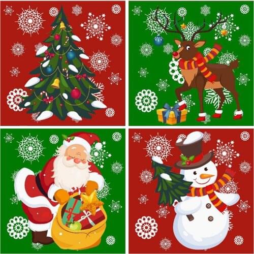 100% Full 5D Diy Daimond Painting Embroidery Christmas 3D Diamond Painting Round Rhinestones Diamant Painting Gift