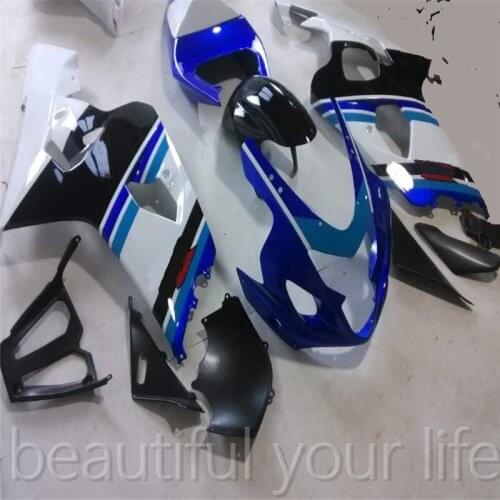 Injection mold Fairing body kit for GSXR600 750 K4 04 05 GSXR 600 GSXR750 2004 2005 blue Fairings bodywork