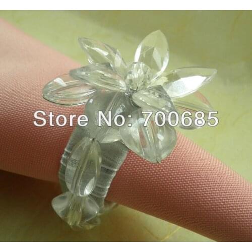 Crystal napkin ring