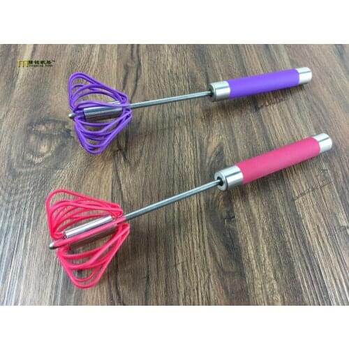 1PC LONGMING HOME Silicone Egg Beaters Kitchen Blender Egg Tools Mixer Devider Food-grade Whisk Mixer Egg Cook Tools LB 150