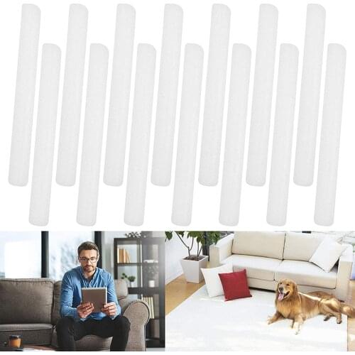 25 PCS Stretch Sofa Slipcover Foam Strip, Non Slip Foam Grips for Couch Slipcovers, Anti-Slip Foam Strip Gap Filler Foam Stick