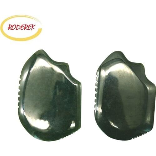 1 Piece Fish Shape Nephrite Stone Jade Guasha Tools Gua Sha Board Improving Blood Circulation