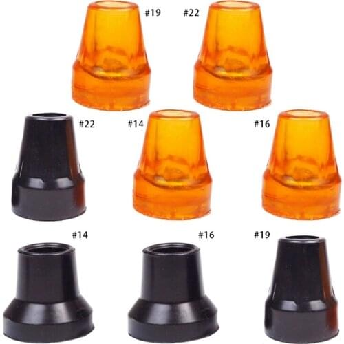 14/16/19/22/25/28mm Rubber Walking Hiking Stick Metal Ferrule Bottom End Cover Cane Crutch Pad Rubber Heavy Duty