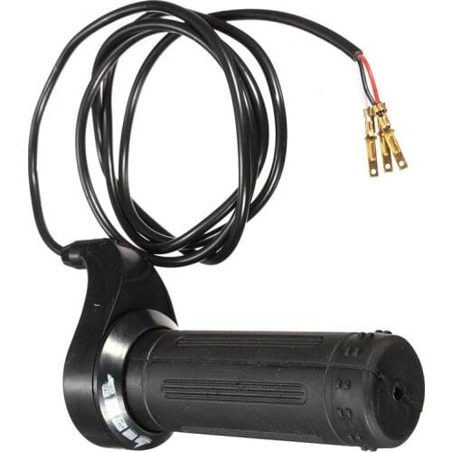 Hall Handle Turn Accelerator 24V 36V 48V 3 Wire Twist Throttle Grip Electric Vehicle Speed Governor Handlebar Controller
