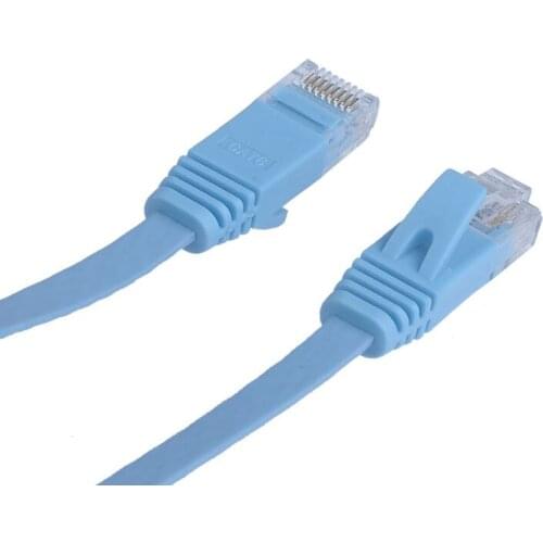 3M(9feet) Good quality cat6 flat network cable RJ45 Ethernet cable Unshielded Twisted Pair Cheap Price Lan Cable