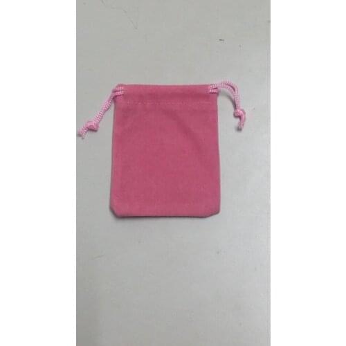 SPECIAL SALE(20pcs/lot)7*9cm pink velvet jewelry bags pouches gift accessories cosmetic necklace bracelet watch bags\pouch 3