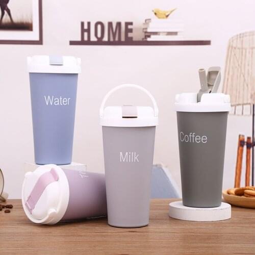 Stainless steel Vacuum Thermocup Thickened Thermos Portable Vacuum Flasks Coffee Mug for Water Milk