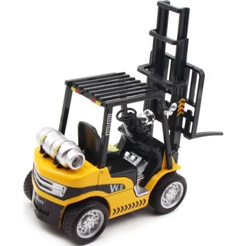 Forklift With Sound&Light Friction Powered Wheels Lifting Control Forklift