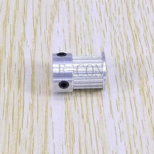 1pcs MXL20 Timing Pulley 20 teeth synchronization Alumium Bore 5mm teeth width11mm for stepper motor CNC Free shipping BEST