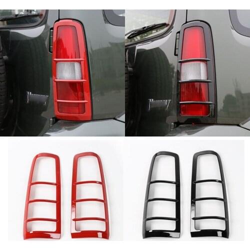 2PCS ABS Car Styling Tail Lights Cover Rear Lamp Trim Guards Exterior Accessories For SUZUKI Jimny Free Shipping New