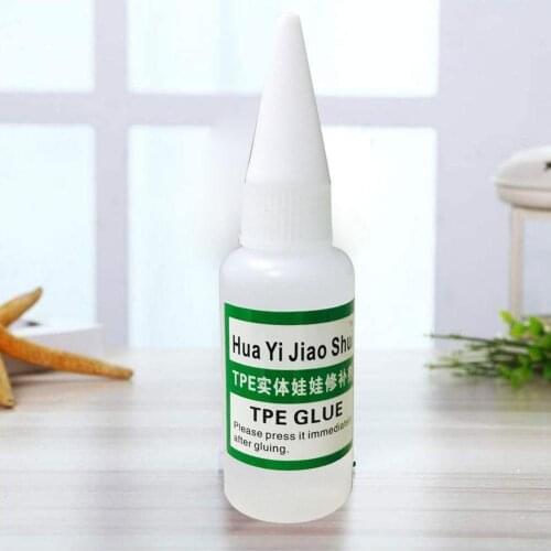 20ml Patching Fix Universal Repair Glue Fast Portable X0P5 Glue Transparent Liquid Tpe Sex Doll Household Strong Accessory Y0U1