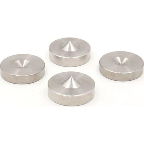 4set stainless steel isolation spikes cones For Audio Amp speaker Turntable