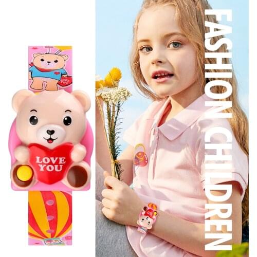 SKMEI Bear Kids Digital Watches Creative Wristwatch Small Lovely Cartoon Children Watch Waterproof Toys Clock Hour Montre Enfant
