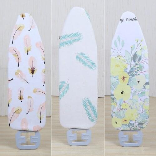 Polyester Composite Cotton Ironing Board Cover Heat Resistant Household Non-Slip Replace Reusable Printed Ironing Board Cover