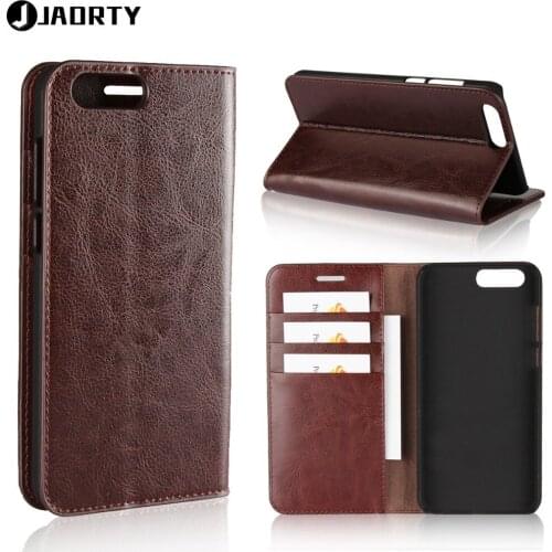 Luxury Genuine Leather Wallet Case Cover For Asus Zenfone 4 ZE554KL Phone Accessory Flip Cover Protective Case