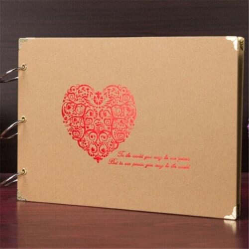 30 Sheets 10 Inch Photos Covering Handmade Albums Loose-leaf Pasted Baby Lovers Album Wedding DIY Memorial Fotoalbum