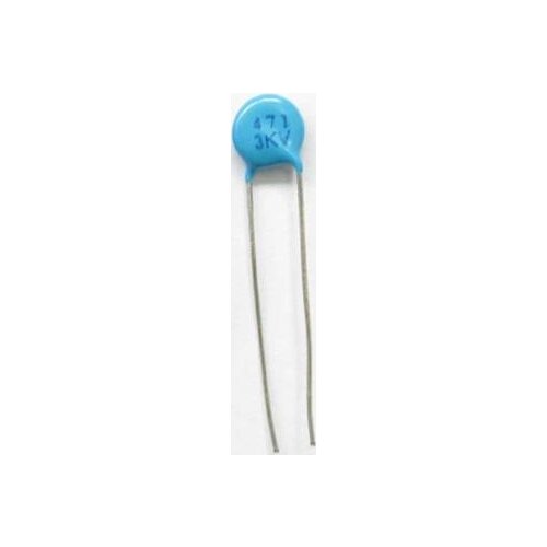 High-voltage ceramic capacitors 3KV 471K capacitor LCD high-pressure plate spare parts