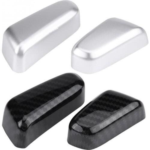 2pcs New Car Interior Seat Adjustment Button Cover Trims for Hyundai Encino Kauai Kona 2017 2018 2019 2020 SUV Car Accessories