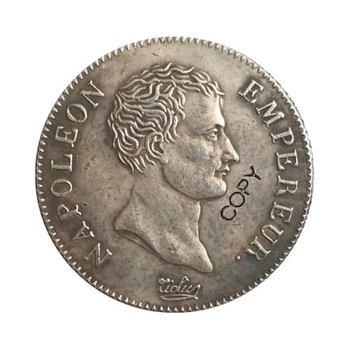 France napoleon I 1806 A 2 Francs coins copy