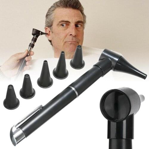 Brand New Medical Otoscope Medical Ear Otoscope Ophthalmoscope Ear Cleaner Tool Magnifier Reusable Pen Medical Ear Light Se U1H6