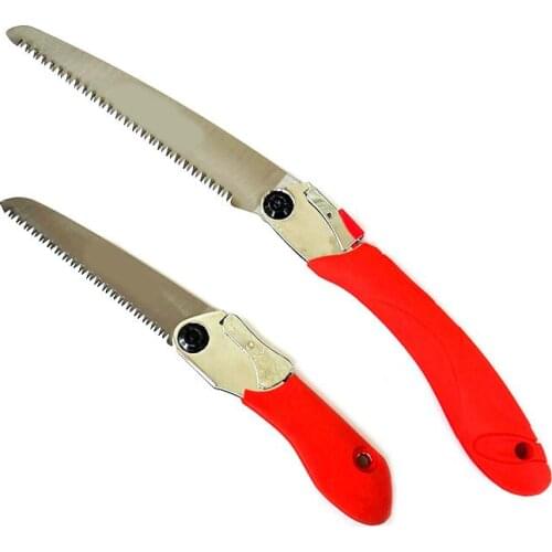 Mini Portable Home Manual Pruning Hacksaws Garden Folding Trimming Saw Pruning Garden Household Anti-skip Hand Steel Sawing Tool