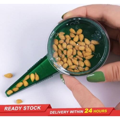 Planter home gardening tools can be adjusted to adapt to various sizes of seed planter hole punch garden plant supplies