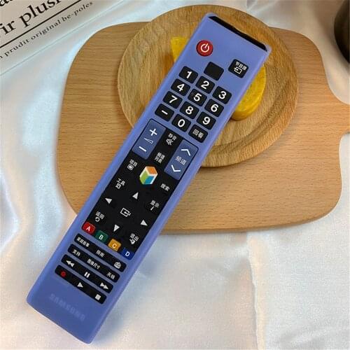 Silicone Sleeve Anti-drop Protective Shell Protective Case Cover for Samsung TV BN59-01178R/L AA59 Remote Control
