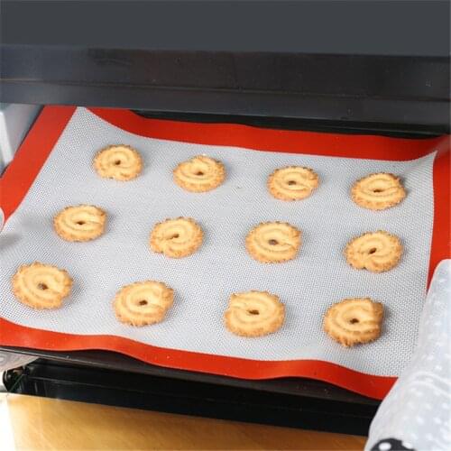 Silicone Baking Mat for Toaster Oven Non Stick Silicon Liners for Sheets, Trays & Pans - Pizza/Hot Dog/Sandwich/Cookie Making