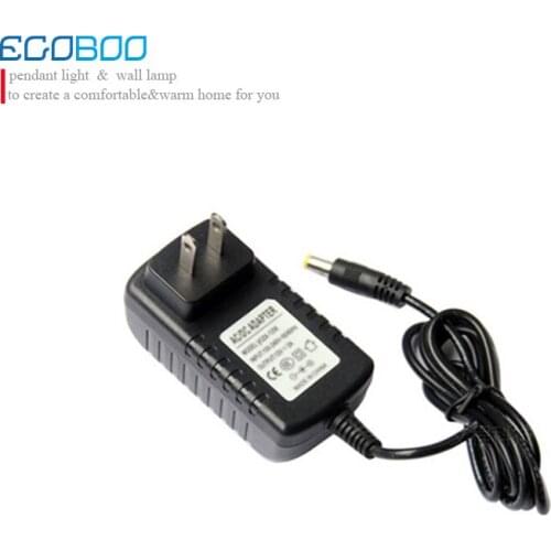 24w Led Driver 12v 110/220v To12v Cabinet Light Power Adapter with US 3.5DC plug for Puck Light / Us Plug