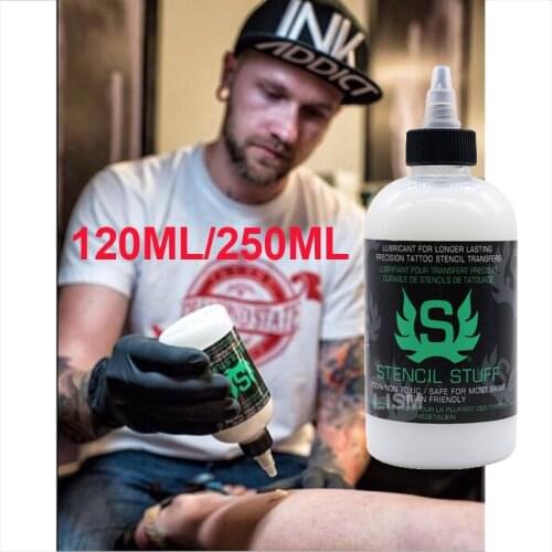 120/250ML Tattoo Stencil Magic Gel Stencil Ink Template Paint Transfer Stuff Formula for Tattoo Thermal Copier Machine Tools