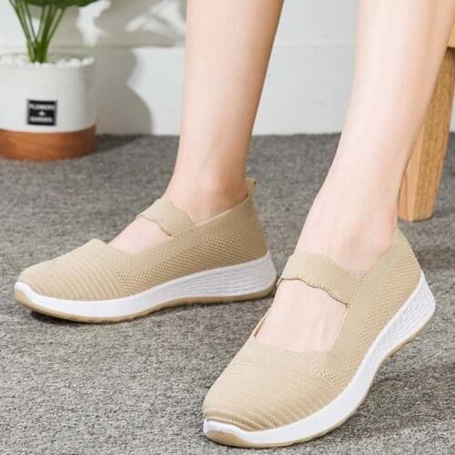 Women Sneakers Femme Mesh Vulcanized Shoes For Women Casual Slip-On Sneakers Female Shoe Ladies Womens Shoes Zapatos De Mujer