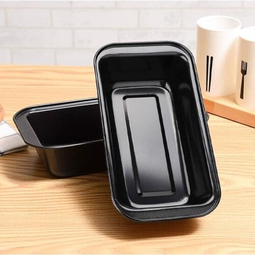 9 Inch Carbon Steel Loaf Pan Non-Stick Toast Bread Mold Rectangle Cake Mold Fruit Pie Pizza Pastry Baking Tray Kitchen Supplies