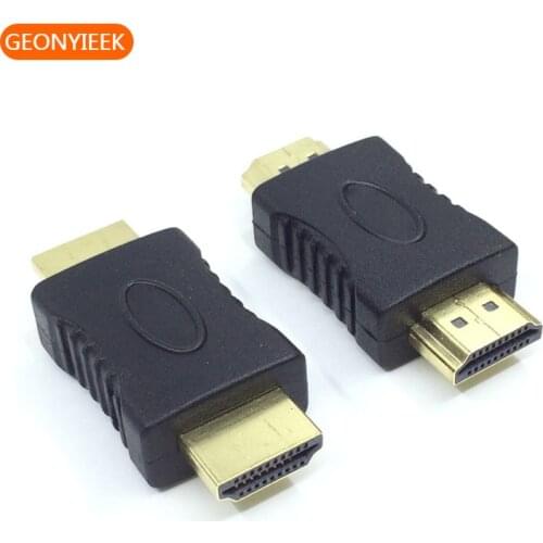 HDMI To HDMI Compatible Male To Male Connector Extender HDMI Cable Cord Extension Adapter Converter 1080P Aux Cable
