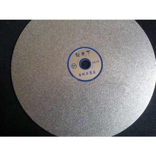 Diamond flat grinding Lap disc 10 INCH for Jade Gemstone , Gemstone polishing tools disc grit #80