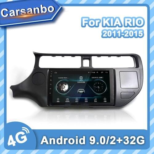 Carsanbo Car radio Android 9.0 Navigation Auto Radio GPS for KIA RIO K3 2011-2017 Car Multimedia DVD Player Radio