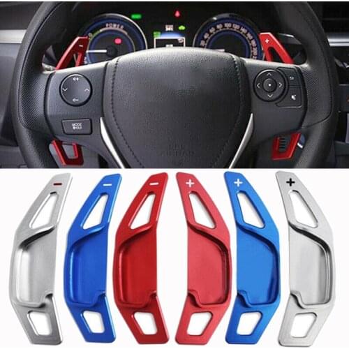 Car paddle For Toyota Reiz Camry Coroll Ralink and Zelas 2011-2018 car steering wheel extension shifter Paddle Extension