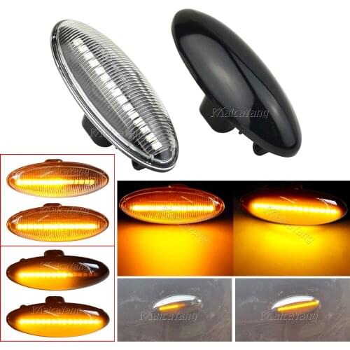 Side Marker Lamp Indicator Blinker LED Turn Signal Light For Toyota Yaris Mk2 P9 Corolla RAV4 Mk3 ACA3/ALA3 Auris Mk1 E15