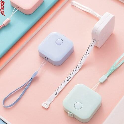 Hot Selling 150cm Tape Measure Portable Tape Measure Random Color Girl Gift Telescopic Ruler Children Height Ruler Cm Inches