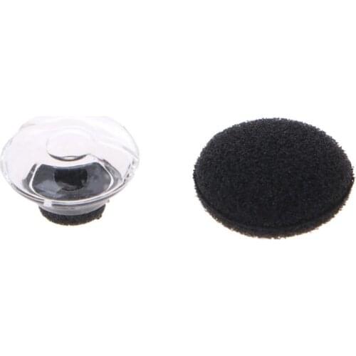 Soft Silicone Ear Pads Earphone Clear Earbuds Tips Eargels Black Foam Accessories For Plantronics For Voyager Legend HX6A