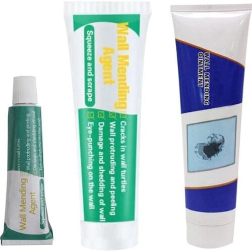 Wall Mending Agent Wall Repair Cream Latex Paint Waterproof Gypsum Wall Paint Valid Wall Crack Nail Repair