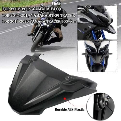 Front Fender Beak For Yamaha MT09 Tracer 900 GT FJ 09 Motorcycle Accessories Cowl Guard Extension 2015 2016 2017 2018 2019 2020