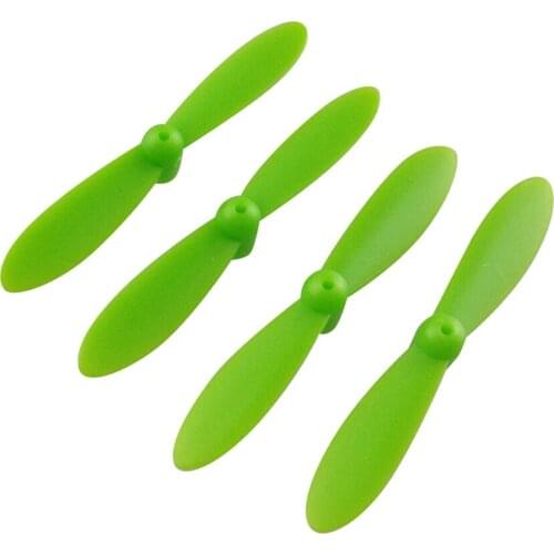 40pcs Plastic Propeller Props Replacement Parts for CX 10 Drone Quadcopter, 6 Colors Set