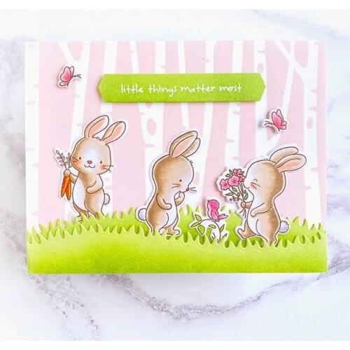 Tree Trunk BIRCH TREES Clear Stamp Transparent Seal DIY Scrapbooking Card Making Clear Silicone Stamp Crafts Supplies 2021 New