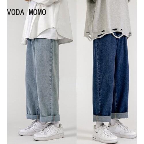 VODA MOMO Men's Wide Leg Jeans