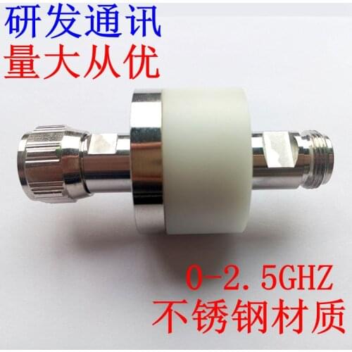 DC BLOCK N Type High Voltage Straightener, DC Separator Frequency DC-3GHz