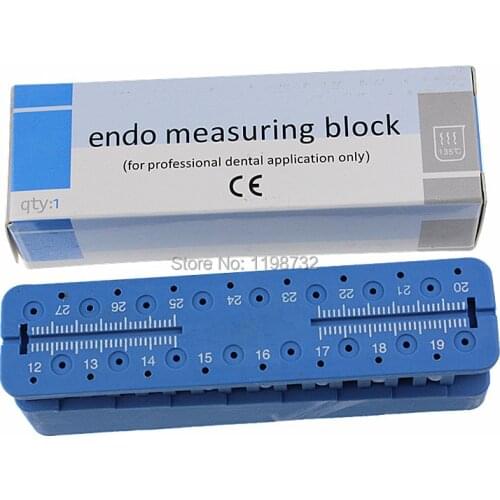 High Quality Dental Equipment Endo Measuring Block Endodontic Files Holder Ruler Autoclavable Dentist Instrument ED-02